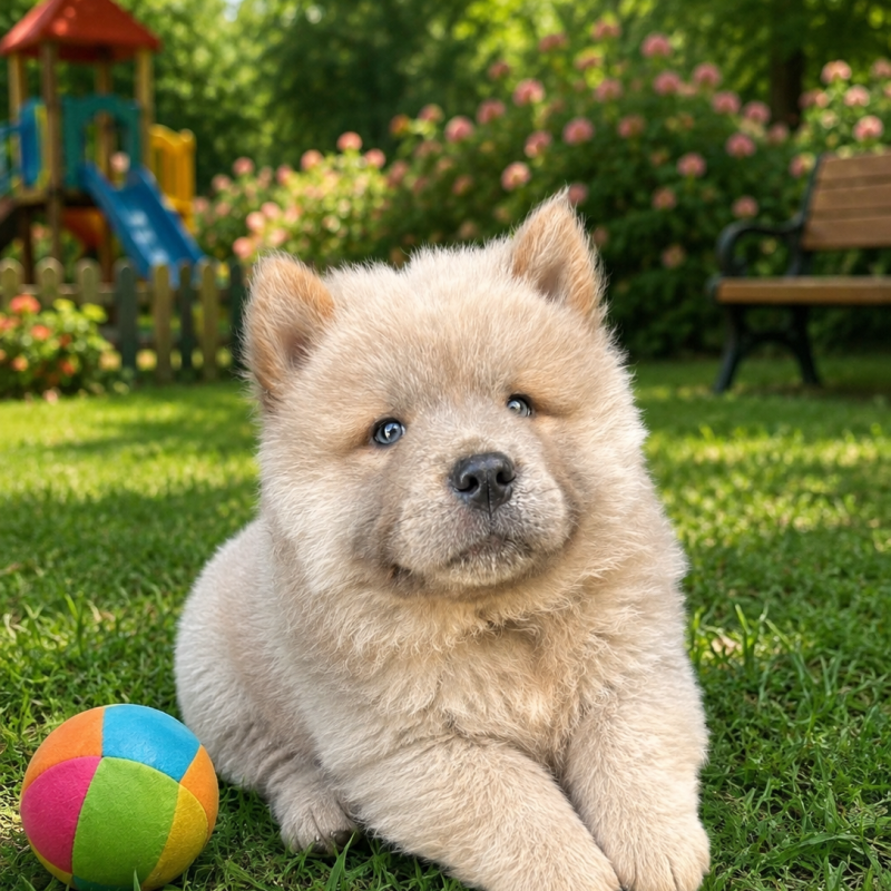 Filhotes de Chow Chow - Foto 1
